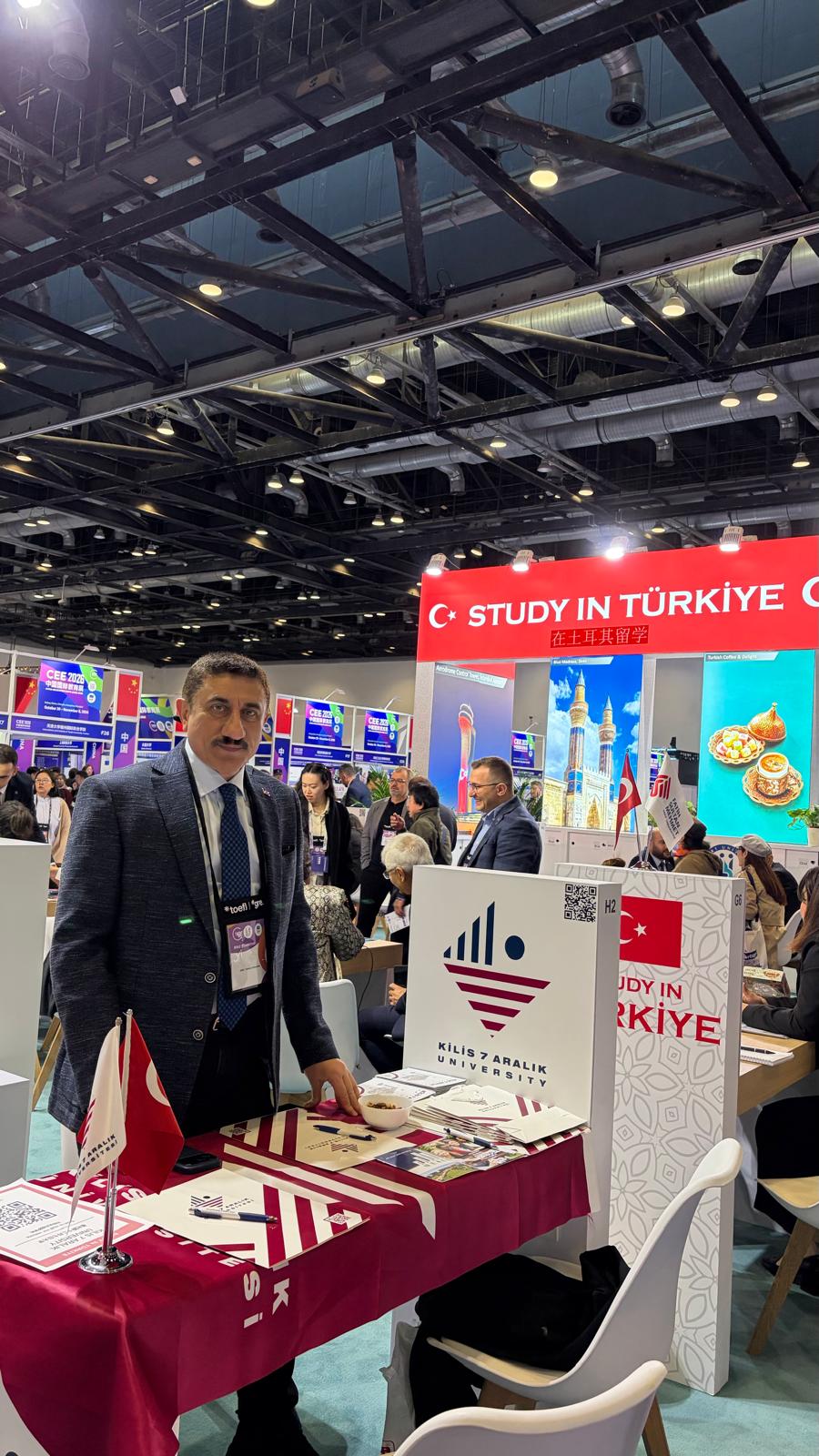 Rektörümüz Akman, CACIE-CEE 2026 Uluslararası Eğitim Fuarı’na Katıldı